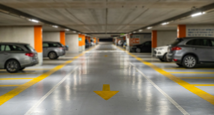 Parking garage - high load factor